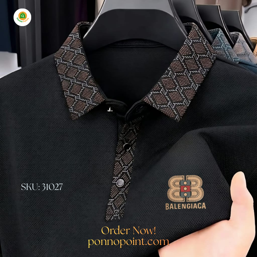 Premium Polo Shirt with China Sticker - Image 6