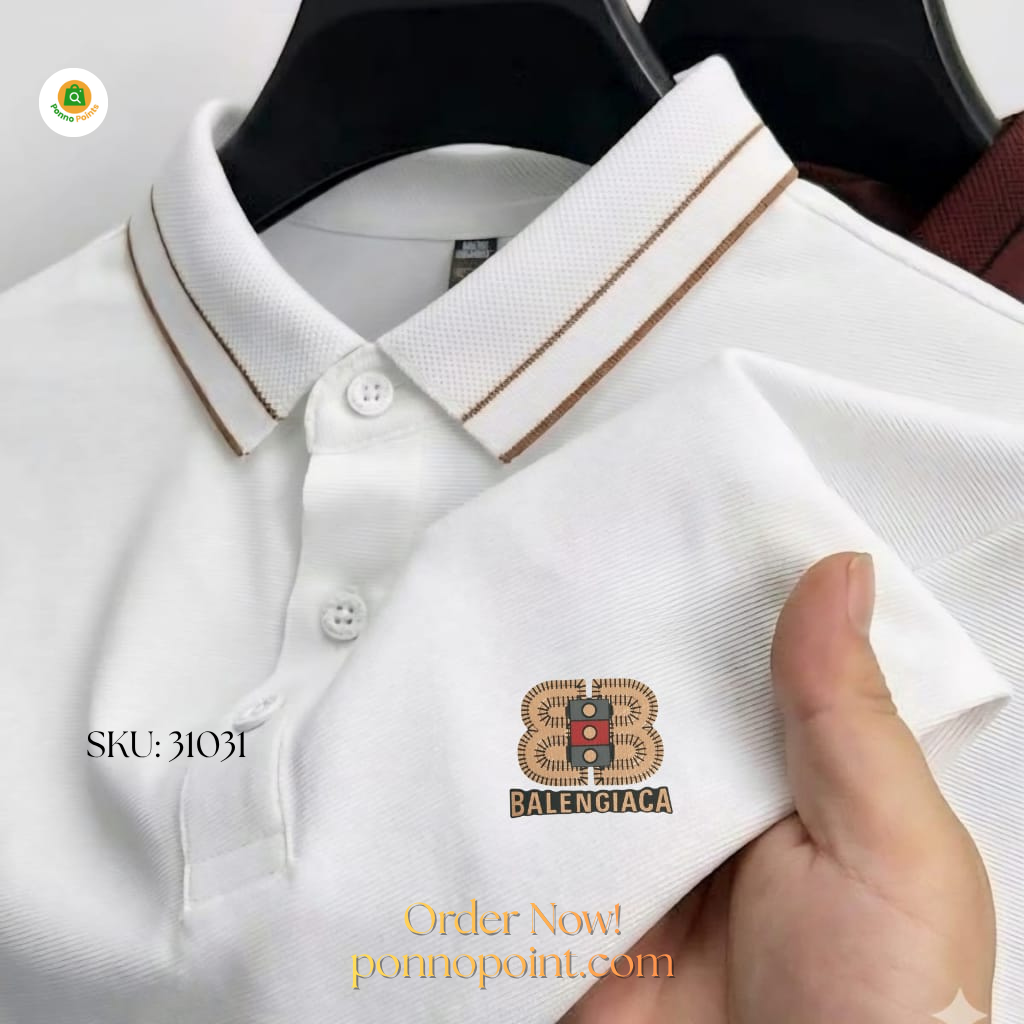 Premium Polo Shirt with China Sticker