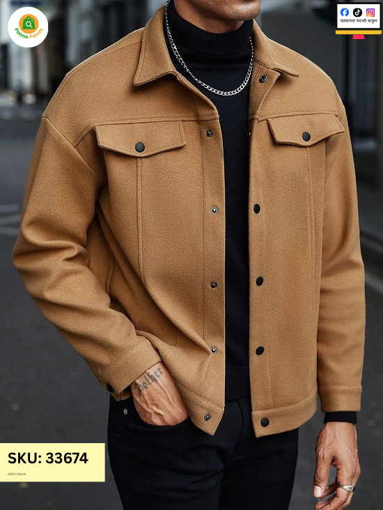 Chinese Winter Shacket Jacket - Image 4